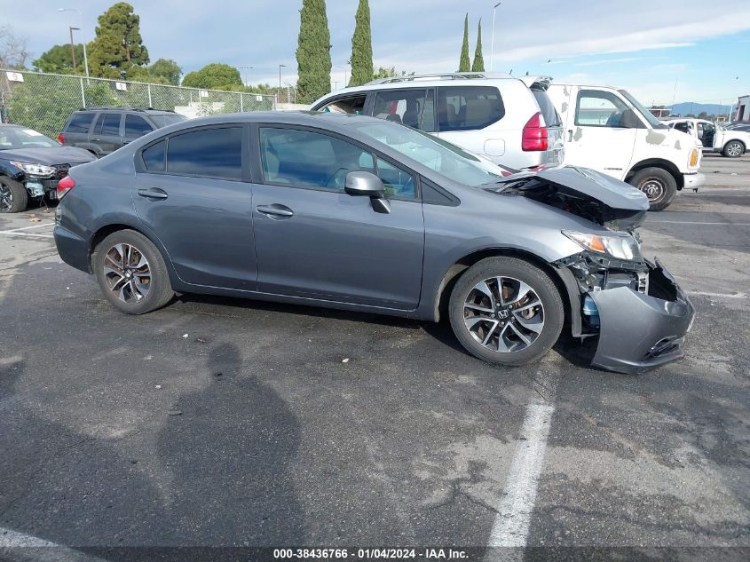 2013 HONDA CIVIC EXL - 19XFB2F99DE222653