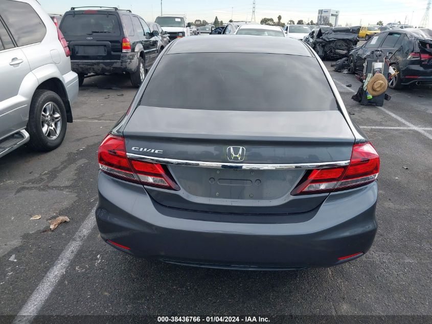 2013 HONDA CIVIC EXL - 19XFB2F99DE222653