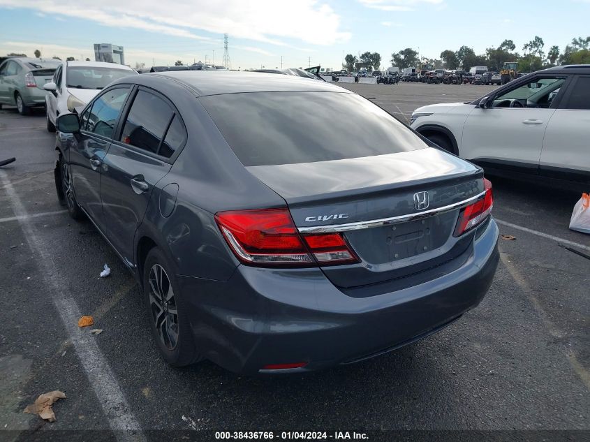 2013 HONDA CIVIC EXL - 19XFB2F99DE222653