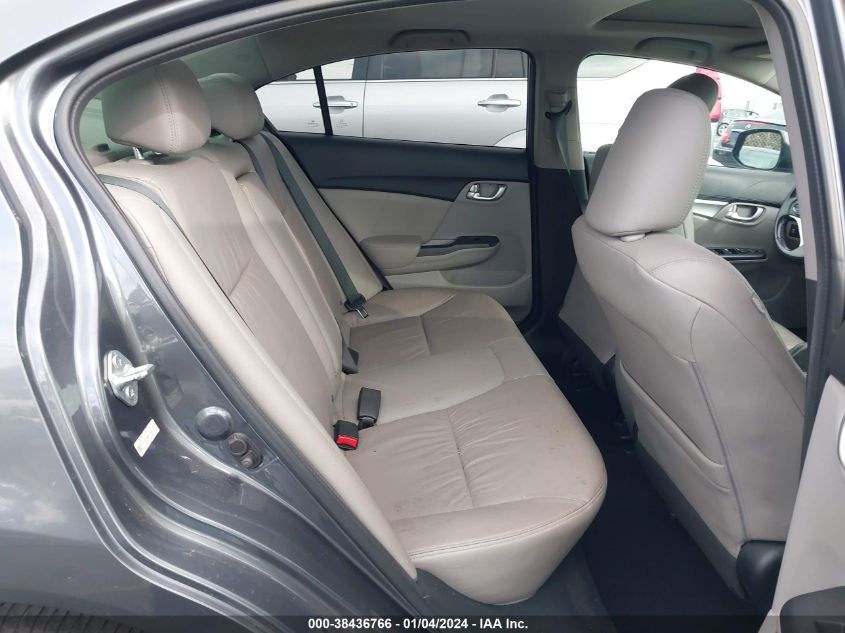 2013 HONDA CIVIC EXL - 19XFB2F99DE222653