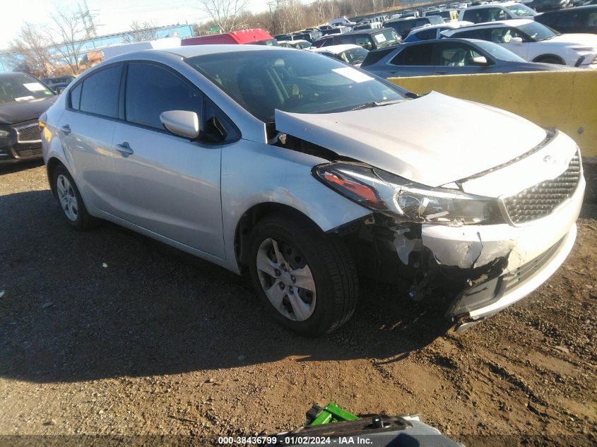 2017 KIA FORTE LX - 3KPFK4A79HE123497