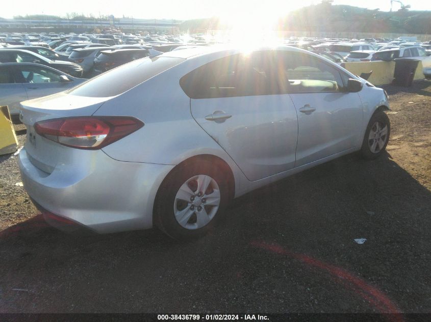 2017 KIA FORTE LX - 3KPFK4A79HE123497