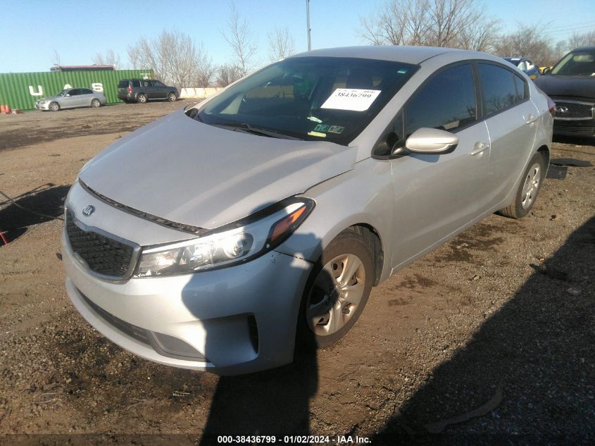 2017 KIA FORTE LX - 3KPFK4A79HE123497