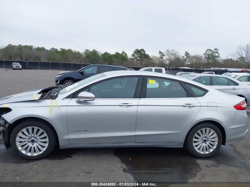 2016 FORD FUSION HYBRID SE - 3FA6P0LU2GR397599