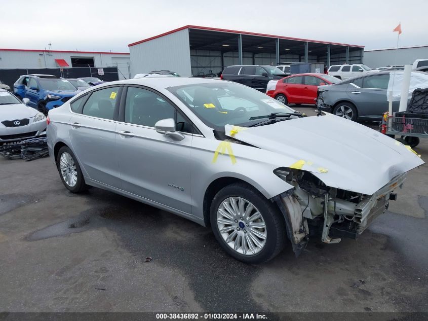 2016 FORD FUSION HYBRID SE - 3FA6P0LU2GR397599