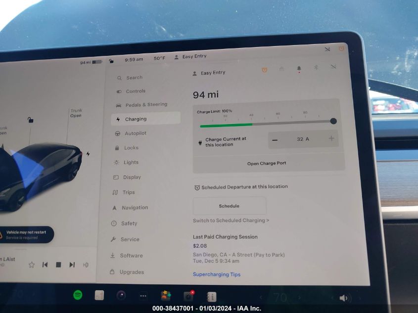 2021 TESLA MODEL 3 STANDARD RANGE PLUS REAR-WHEEL DRIVE - 5YJ3E1EA3MF051666