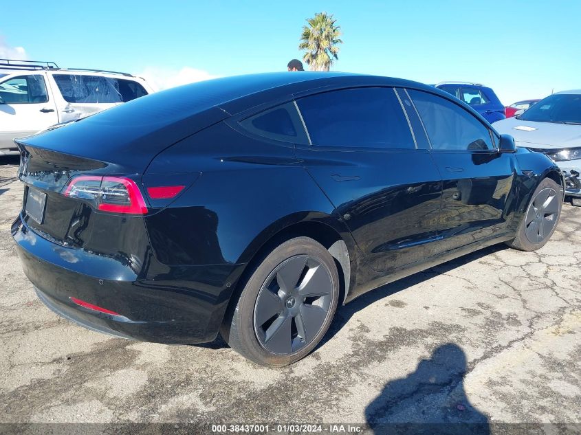 2021 TESLA MODEL 3 STANDARD RANGE PLUS REAR-WHEEL DRIVE - 5YJ3E1EA3MF051666