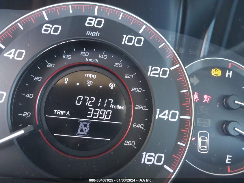 2013 HONDA ACCORD EX - 1HGCT1B71DA015575