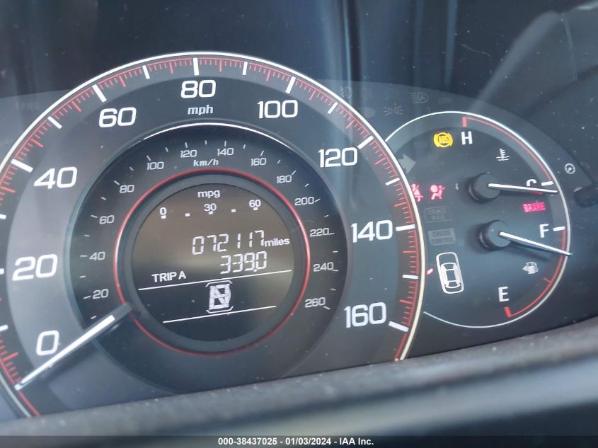 2013 HONDA ACCORD EX - 1HGCT1B71DA015575
