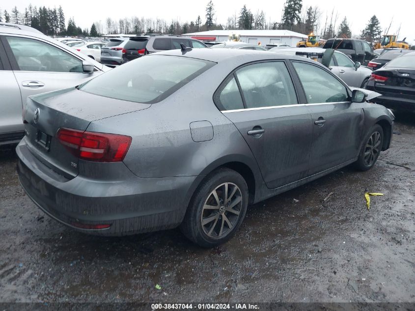 2017 VOLKSWAGEN JETTA 1.8T SEL - 3VWL17AJ6HM211476