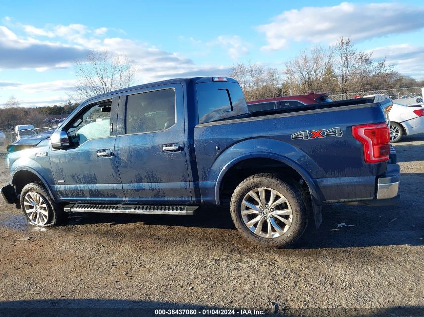 2015 FORD F-150 LARIAT - 1FTEW1EG6FFB30869