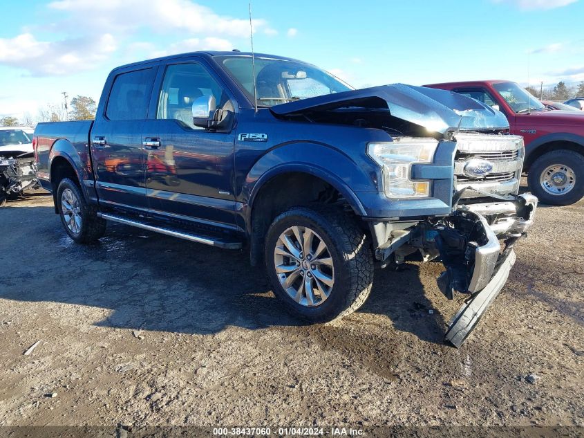 2015 FORD F-150 LARIAT - 1FTEW1EG6FFB30869