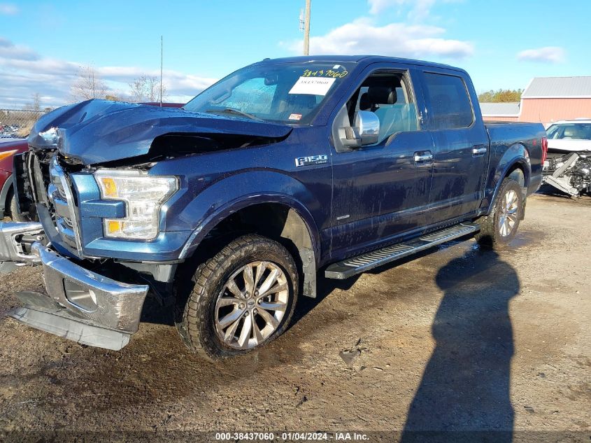 2015 FORD F-150 LARIAT - 1FTEW1EG6FFB30869