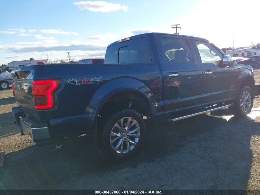 2015 FORD F-150 LARIAT - 1FTEW1EG6FFB30869