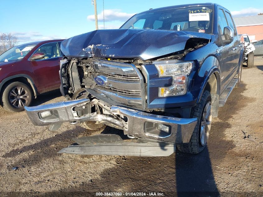2015 FORD F-150 LARIAT - 1FTEW1EG6FFB30869