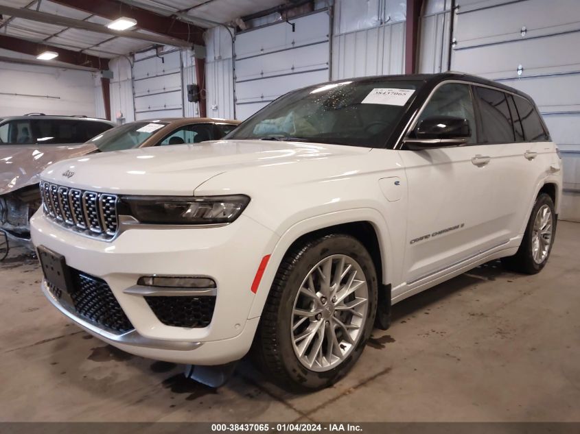 2022 JEEP GRAND CHEROKEE 4XE SUMMIT 4X4 1C4RJYE61N8767042