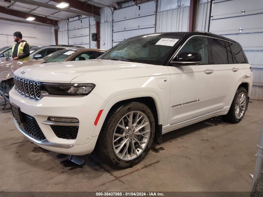 2022 JEEP GRAND CHEROKEE 4XE SUMMIT 4X4 1C4RJYE61N8767042