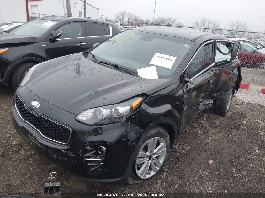 2019 KIA SPORTAGE LX - KNDPMCACXK7619423