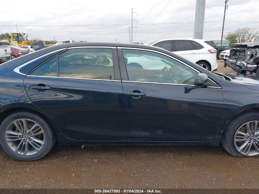 2015 TOYOTA CAMRY SE - 4T1BF1FK6FU881385