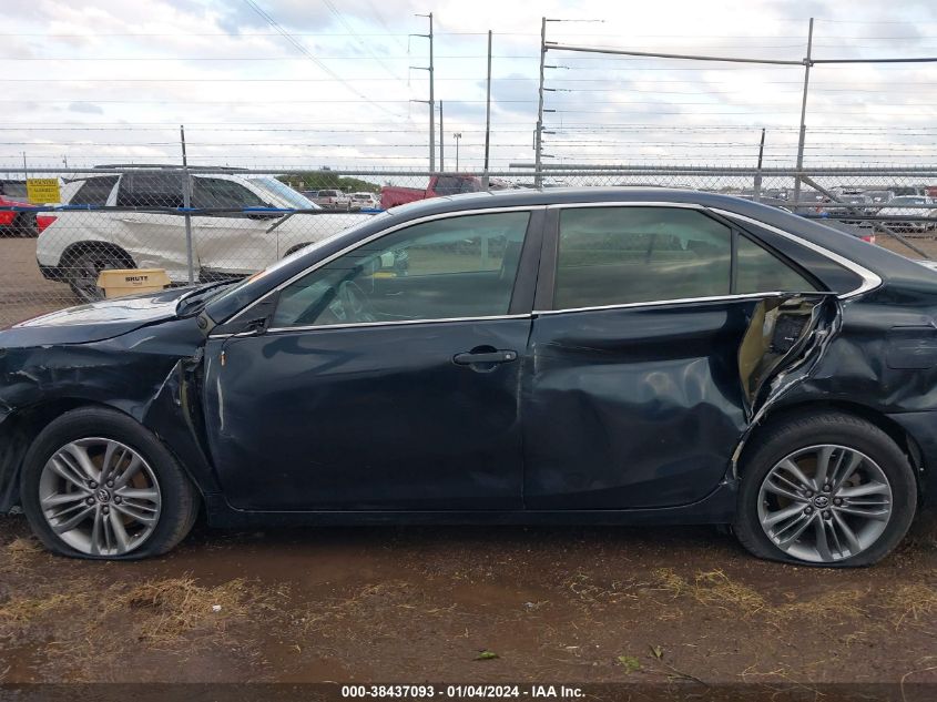 2015 TOYOTA CAMRY SE - 4T1BF1FK6FU881385