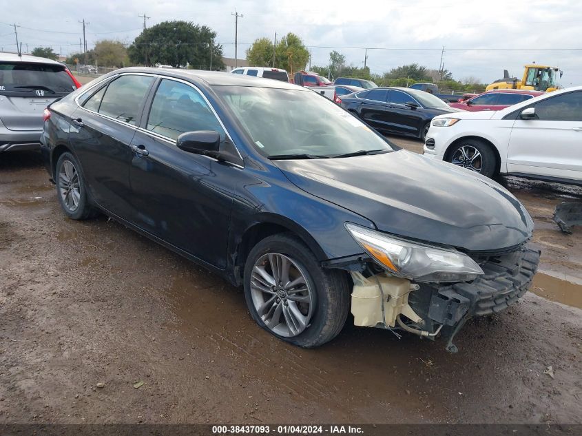 2015 TOYOTA CAMRY SE - 4T1BF1FK6FU881385
