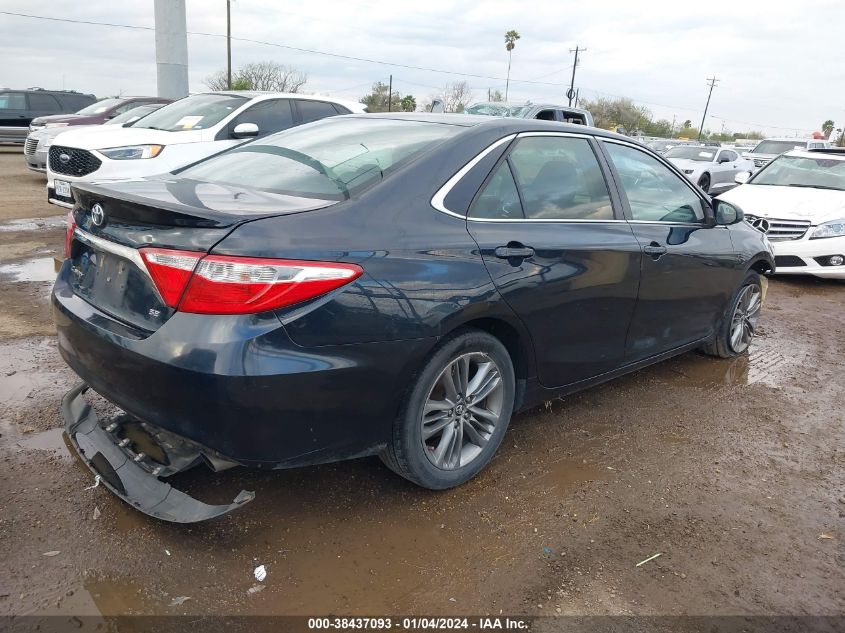 2015 TOYOTA CAMRY SE - 4T1BF1FK6FU881385