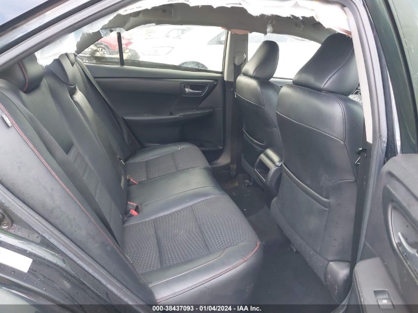 2015 TOYOTA CAMRY SE - 4T1BF1FK6FU881385