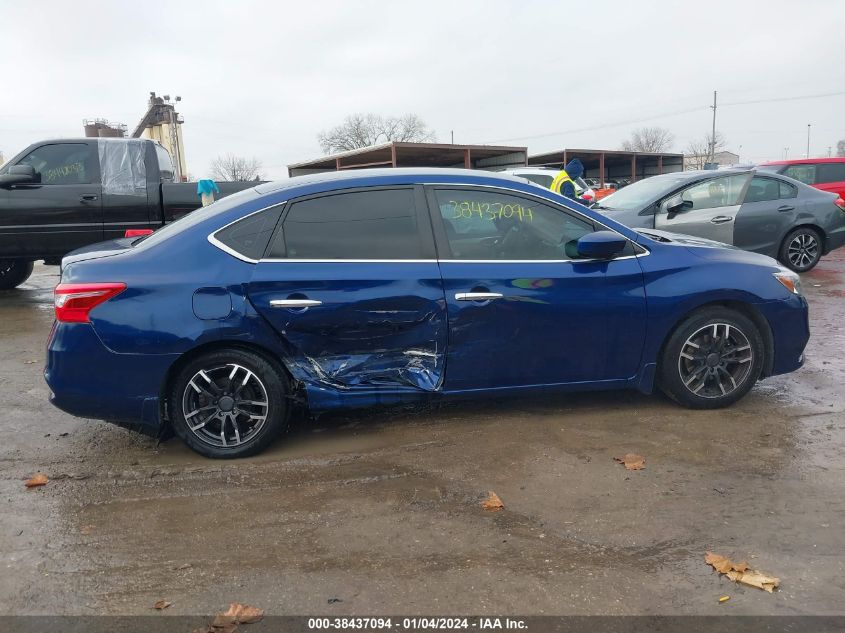 2016 NISSAN SENTRA S - 3N1AB7AP2GY327196