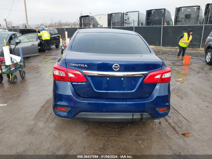 2016 NISSAN SENTRA S - 3N1AB7AP2GY327196