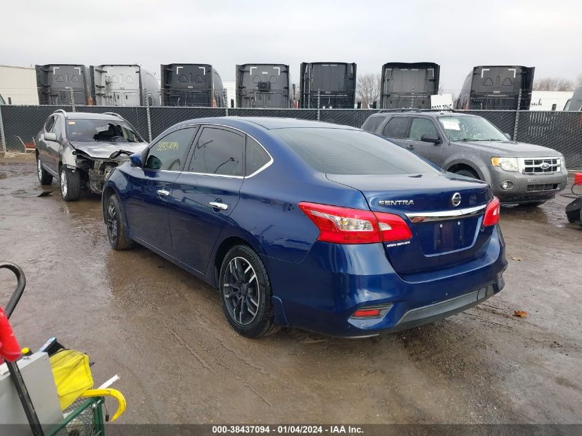 2016 NISSAN SENTRA S - 3N1AB7AP2GY327196