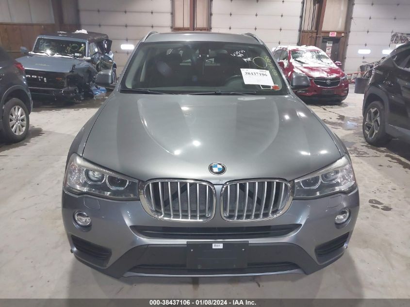 2016 BMW X3 XDRIVE28I - 5UXWX9C50G0D83564