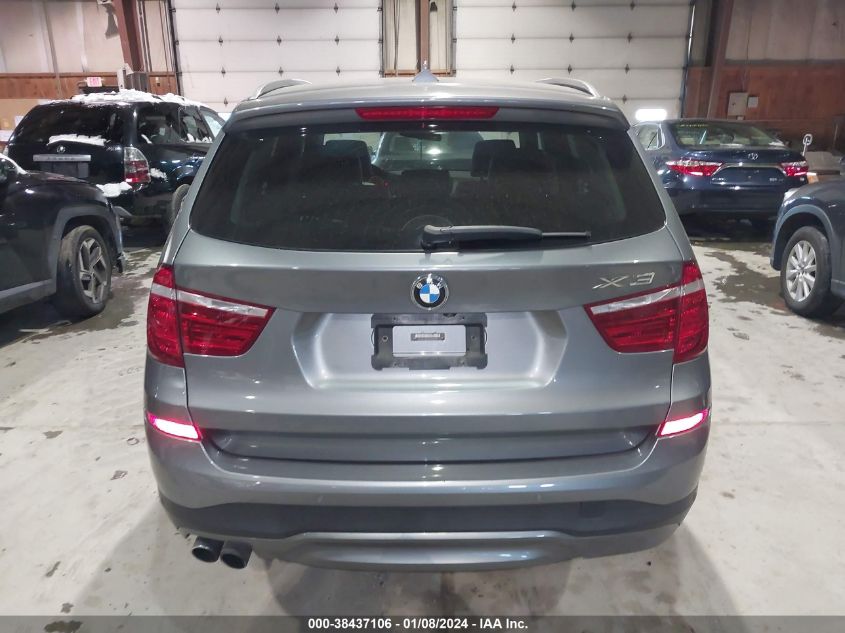 2016 BMW X3 XDRIVE28I - 5UXWX9C50G0D83564