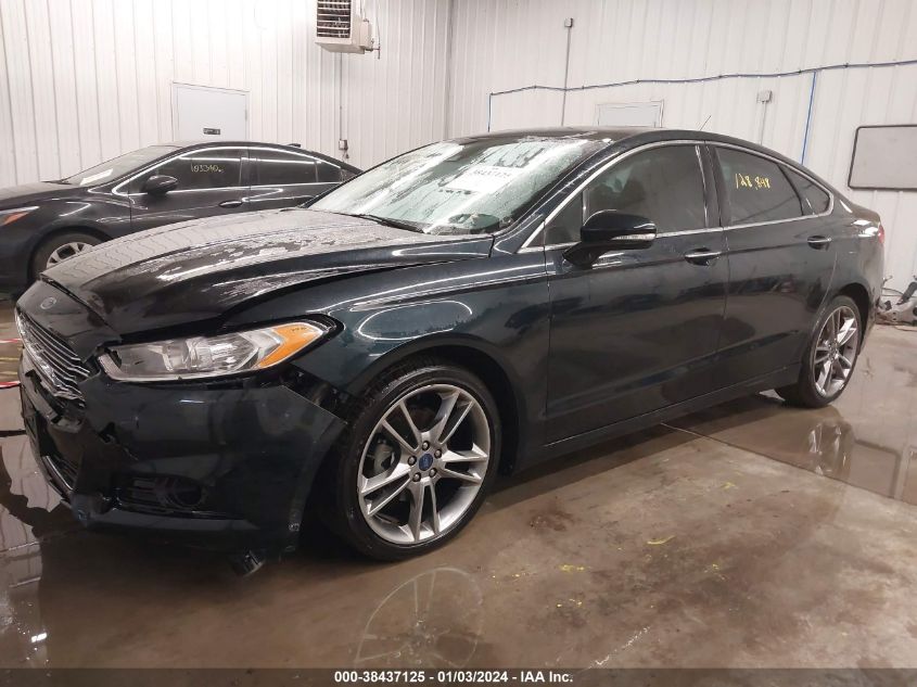 2014 FORD FUSION TITANIUM - 3FA6P0K92ER313498