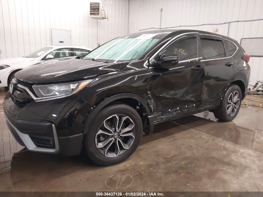 2021 HONDA CR-V AWD EX - 2HKRW2H59MH672892