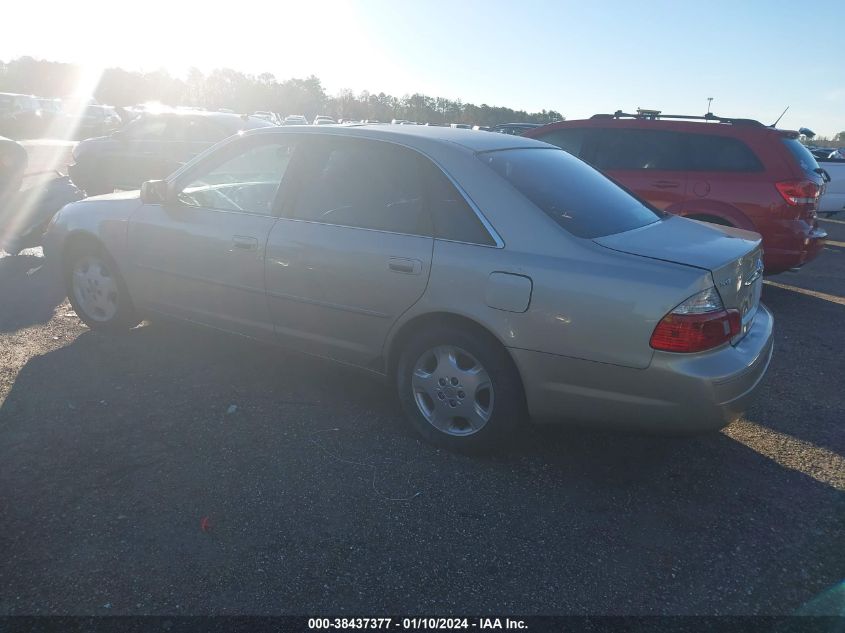 4T1BF28BX3U336210 | 2003 TOYOTA AVALON