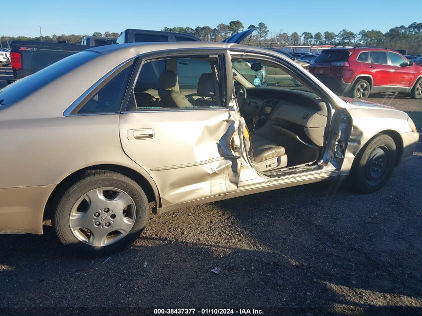 4T1BF28BX3U336210 | 2003 TOYOTA AVALON