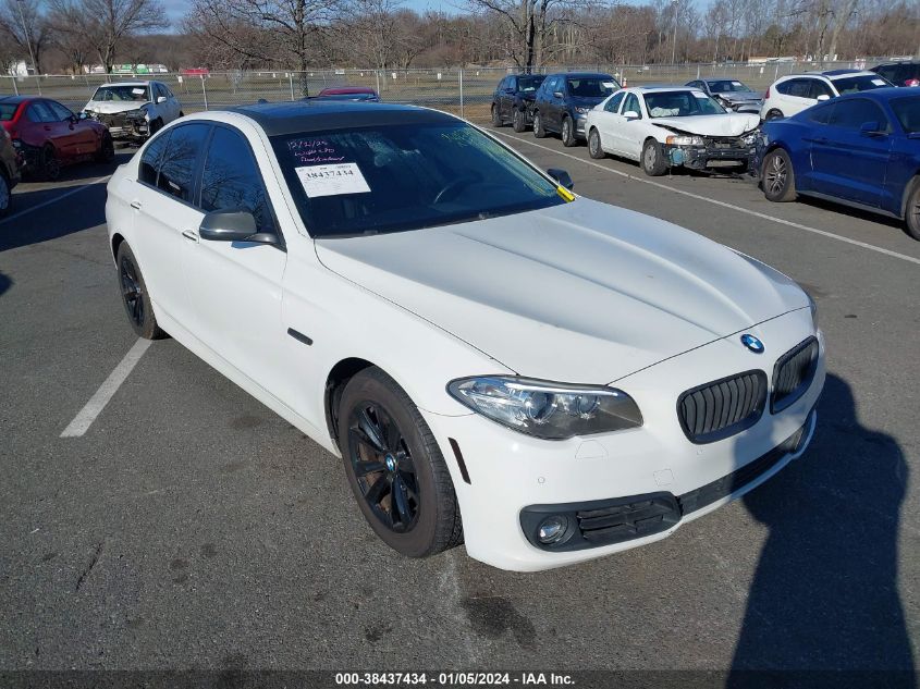 Lot #2539237769 2016 BMW 528I XDRIVE salvage car