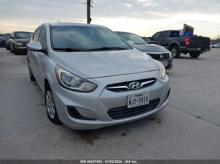 2013 HYUNDAI ACCENT GS - KMHCT5AEXDU122032