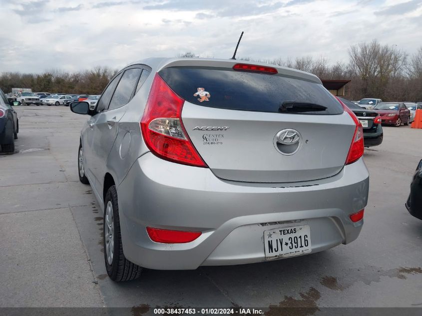 2013 HYUNDAI ACCENT GS - KMHCT5AEXDU122032