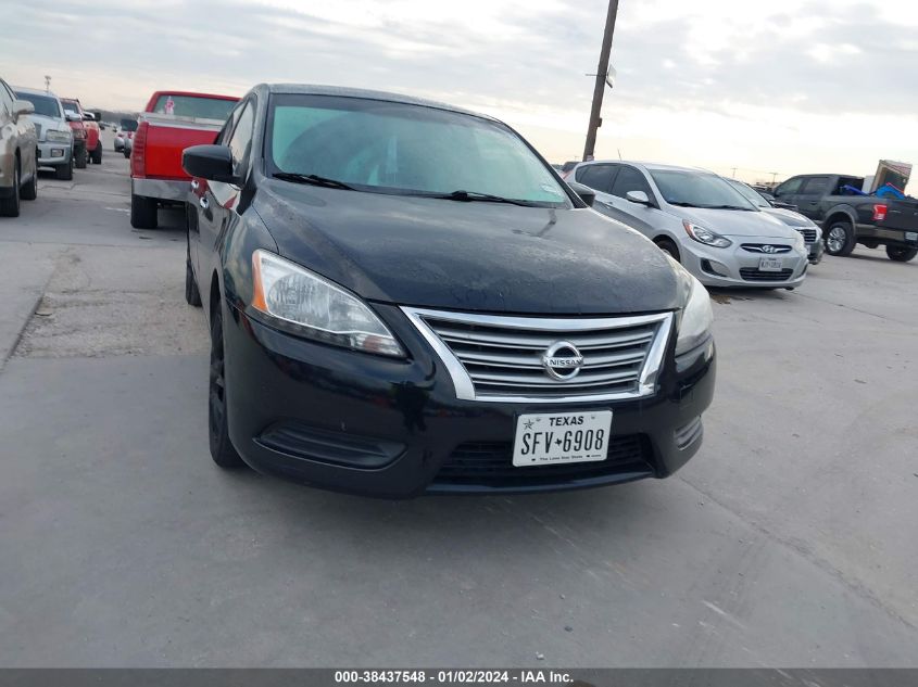 2014 NISSAN SENTRA S - 3N1AB7AP8EY201924