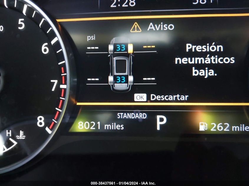 2023 NISSAN PATHFINDER SL FWD - 5N1DR3CA9PC239256