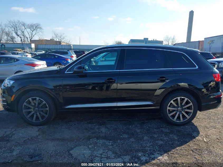 2017 AUDI Q7 3.0T PREMIUM - WA1LAAF71HD018770