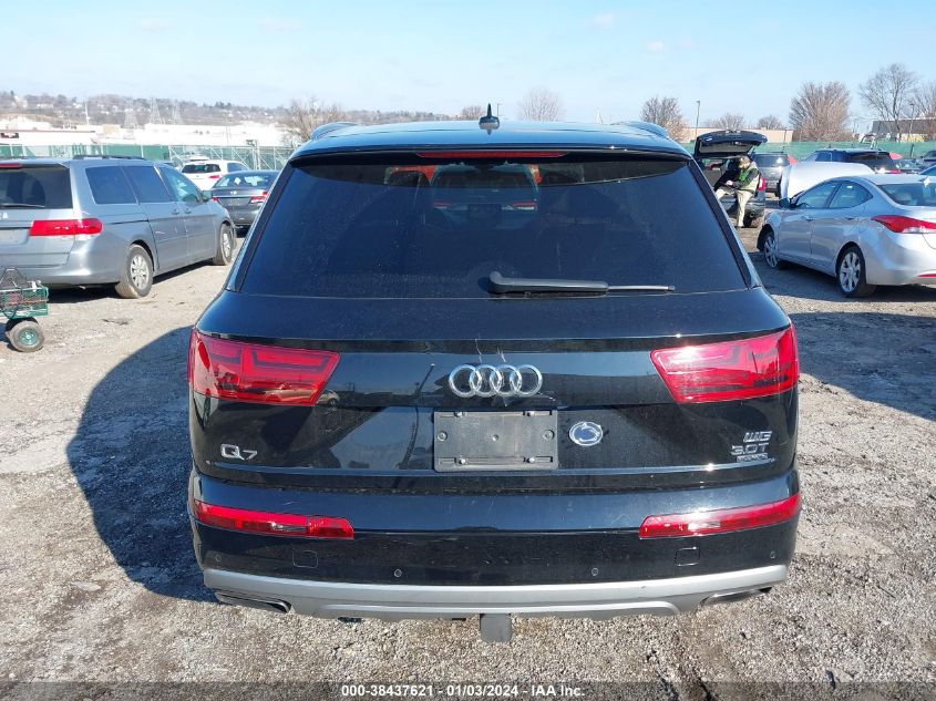 2017 AUDI Q7 3.0T PREMIUM - WA1LAAF71HD018770