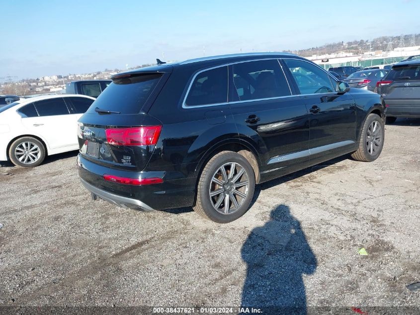 2017 AUDI Q7 3.0T PREMIUM - WA1LAAF71HD018770