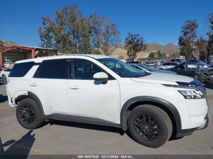 2022 NISSAN PATHFINDER S - 5N1DR3AC5NC224318