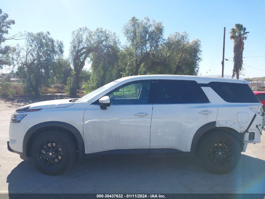 2022 NISSAN PATHFINDER S - 5N1DR3AC5NC224318