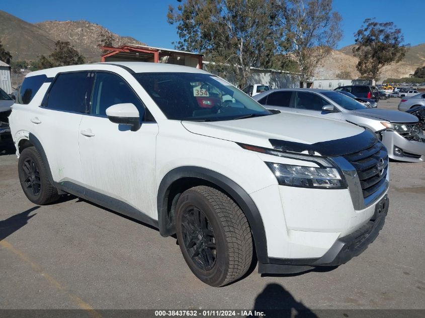2022 NISSAN PATHFINDER S - 5N1DR3AC5NC224318