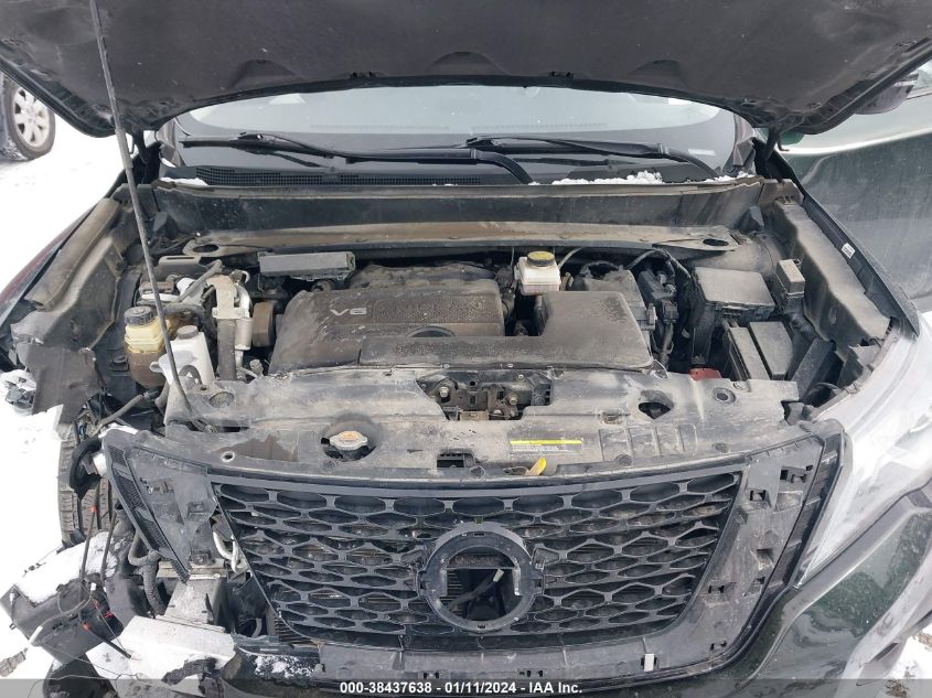 2020 NISSAN PATHFINDER SV - 5N1DR2BM8LC579496