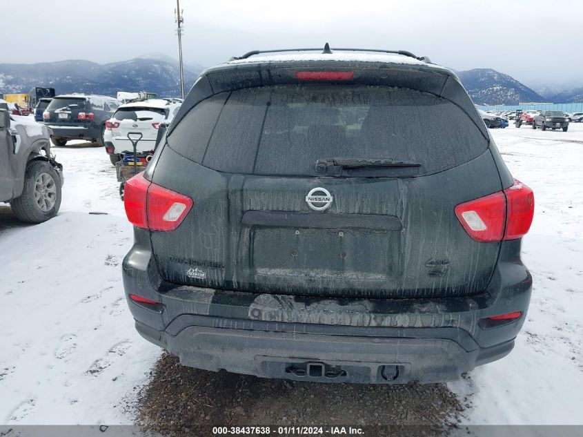 2020 NISSAN PATHFINDER SV - 5N1DR2BM8LC579496