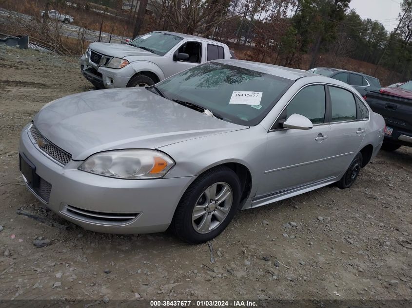2013 CHEVROLET IMPALA LS - 2G1WF5E35D1232878